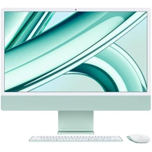 Компьютер Apple iMac M3 24" 256GB 8GPU Green (MQRA3UA/A) 2023: Экран 24" Retina 4.5K (4480x2520), с технологией True Tone