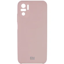 Аксессуар для смартфона Mobile Case Silicone Cover Shield Camera Pink Sand for Xiaomi Redmi Note 10 / Note 10s: Совместимость Xiaomi Redmi Note 10 / Note 10s