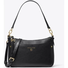 Женская сумка через плечо Michael Kors Jet Set Charm Md Tz Pochette Xbody черная (32S1GT9C8L001): Пол Женский