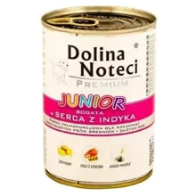 Влажный корм Dolina Noteci Premium для щенков с сердцем индейки 400 г DN 400 (555): Тип Влажный корм