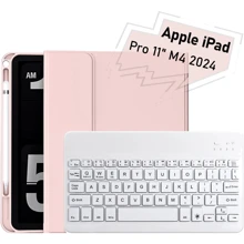 Аксесуар для iPad BeCover Case Smart Keyboard Pink for iPad Pro 11 2024 M4 (713001): Колір розовый