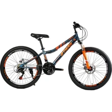 Велосипед спортивный Corso STARK 24", рама 12", синий (SK - 24520): Диаметр колес, дюймов 24
