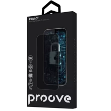 Защитное стекло для iPhone Proove Tempered Glass Privacy Black for iPhone 16: Тип защиты экрана на экран