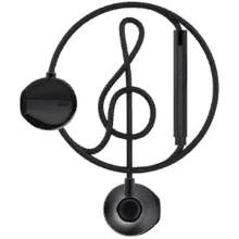 Навушники WK Wired Earphone Black (WE300): Тип конструкції вкладиші
