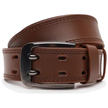 Чоловічий ремінь Borsa Leather коричневий (V1115FX24-brown): Стать Мужской