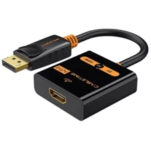 Кабель и переходник Сabletime DisplayPort - HDMI (M/F), 0.2 м, Black (CP20B): Тип адаптер