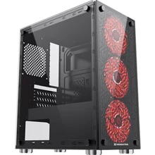 Корпус Xigmatek NYX 3F (EN43057): Форм-фактор материнской платы MicroATX