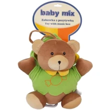 Плюшевая подвеска Baby Mix Мишка коричневый (46552): Производитель Baby Mix
