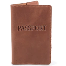 Обложка для документов DNK Leather коричневая (DNK-Pasport-Hcol-N): Пол Унисекс