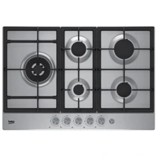 Варочная поверхность газовая Beko HIAL75235SX: Расположение панели Фронтальное