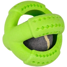 Іграшка Flamingo Foam Dina Tennis для собак 11х11х9 см салатова (518189): Виробник Flamingo