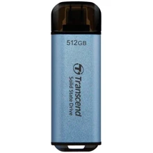 Transcend ESD300 512 GB Sky Blue (TS512GESD300C): Тип накопителя портативный