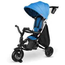 Велосипед Qplay Nova Rubber Blue складной трехколесный детский (S700Nova+RubberBlue): Тип 3х колесный велосипед
