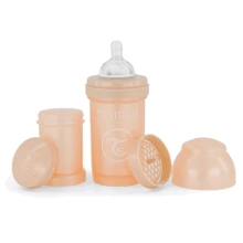 Антиколиковая бутылочка Twistshake с силиконовой соской 180 ml Pearl Champagne (78379): Материал полипропилен