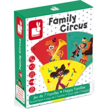 Настільна гра Janod Happy Families Цирк (J02755): Виробник Janod