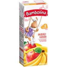 Bambolina нектар яблочно-банановый 0,2 л (4813538003766): Тип Нектар
