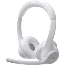 Наушники Logitech Zone 300 Off-white (981-001417): Тип конструкции накладные