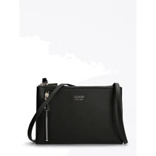 Женская сумка через плечо Guess Naya Double Zip Crossbody черная (HWVG7881700-BLA): Пол Женский