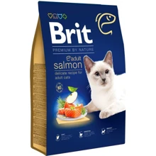 Сухой корм Brit Premium by Nature Cat Adult Salmon для взрослых котов с лососем 8 кг (8595602553211): Тип Сухой корм