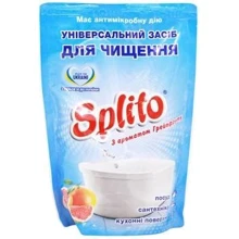 Средство Splito для чистки Грейпфрут 500 г (4820049383690): Загрязнение Сажа и нагар, Накипь и налет, Жир, Грязь