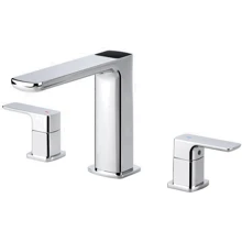 Смеситель для раковины Lefton Widespread 2-handle Bathroom Faucet with Temperature Display-BFWS2402 Chrome: Назначение Для раковины