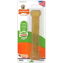 Игрушка кость Nylabone FlexiChew Giant жевательная для собак до 23 кг с умеренным стилем грызения вкус курицы (44289): Производитель Nylabone