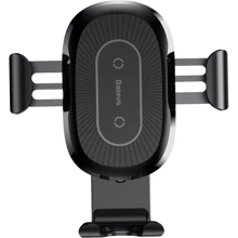 Держатель Baseus Car Holder Gravity Heukji Wireless Charger Black (WXZT-01): Производитель Baseus