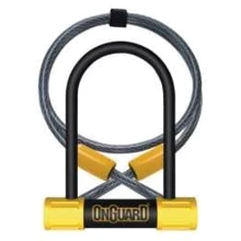 OnGuard BULLDOG Mini DT розмір скоби 90 x 140мм, товщина 13мм + кабель 120см х 10мм, з підсвічуванням (LCK-53-22): Виробник OnGuard