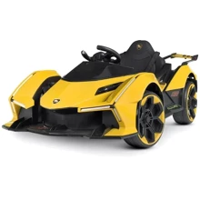 Детский электромобиль Bambi Racer Lamborghini желтый (M 4865EBLR-6): Вид автомобиль