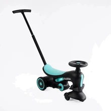 Детский велосипед-толокар Best Trike черно-голубой (BST-8130): Тип Велосипед-каталка