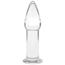 Анальная пробка LoveToy Glass Romance Dildo GS12 Clear: Для кого Унисекс