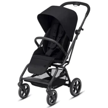 Прогулочная коляска Cybex Eezy S Twist + 2 BLK Deep Black black (с бампером) (520001957): Тип коляски прогулочная