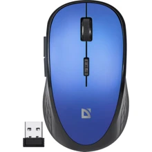 Мышь Defender Aero MM-755 Wireless Blue-Black (52755): Интерфейс подключения Wireless