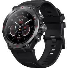 Смарт-часы Zeblaze Stratos 2 Meteorite Black: Дисплей 1.3" AMOLED (320х360) / 326 ppi