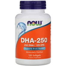Now Foods DHA-250, 120 Softgels (NOW-01610): Тип Омега 3