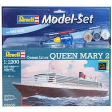 Подарочный набор Revell Пароход-люкс Queen Mary 2 1:1200 (65808): Производитель Revell
