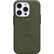 Чехол для iPhone Urban Armor Gear UAG Civilian Olive (114042117272) for iPhone 14 Pro: Цвет зеленый