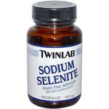 Twinlab Sodium Selenite 250 mcg 100 caps (TWL-01040): Тип Селен