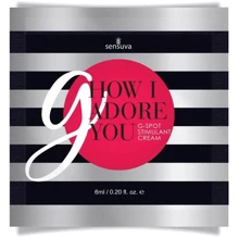 Пробник гелю для точки G Sensuva - G, How I Adore You G-Spot (6 мл) з екстрактом гуарани: Форма випуску гель