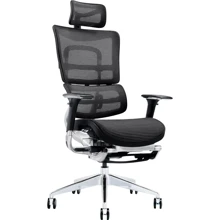 Кресло GT Racer X-801L Black (W-21): Тип для персонала