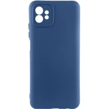 Чехол для телефонов TPU Case Getman Liquid Silk Full Camera Midnight Blue for Motorola Moto G32: Совместимость Motorola Moto G32