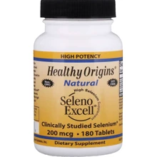 Healthy Origins Seleno Excell Selenium 200 mcg 180 tabs Селен с минералами: Тип Селен
