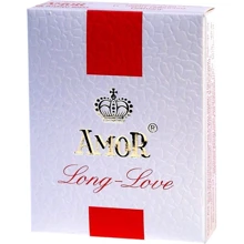 Презервативи Amor Long Love, 3 шт: Тип Для продовження статевого акту