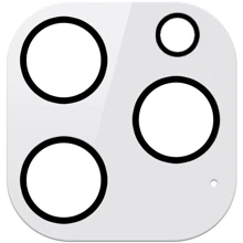 Защитное стекло для iPhone ArmorStandart 3D Silk Black for Camera iPhone 15 Pro / 15 Pro Max (ARM73321): Тип защиты экрана на камеру
