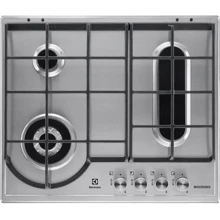 Варочная поверхность газовая Electrolux EGH6349BOX: Расположение панели спереди