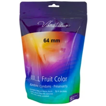 Презервативи Amor Vibratissimo XX... L Fruit Color, 64 мм, 50 шт: Тип Ароматизовані