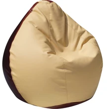 Крісло-груша Прімтекс Плюс Tomber H-2201/H-002 M Beige/Brown: undefined undefined