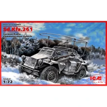 Модель ICM Немецкий автомобиль радиосвязи Sd.Kfz.261 (ICM72441): Производитель ICM