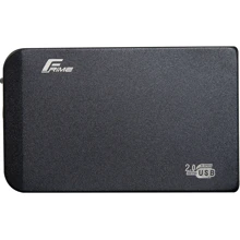 Аксессуар для накопителя Frime SSD/HDD 2.5" USB2.0 Black SATA (FHE60.25U20): Тип аксессуара Внешний карман