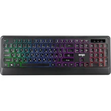 Клавиатура Ergo KB-635 USB Black (KB-635): Подключение проводное